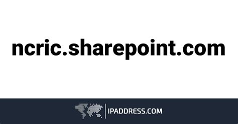 ncric sharepoint.